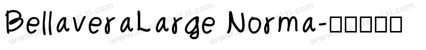 BellaveraLarge Norma字体转换